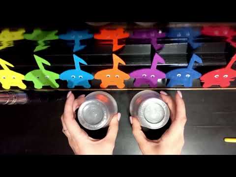 Видео: Ритмічна гра "Музичний посуд"