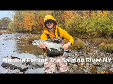 Видео: Ловля лосося Пуласки, Нью-Йорк, 2025 г.