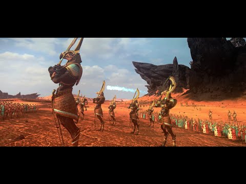 Видео: Кинематографическая битва царей гробниц против графов вампиров — Total War: Warhammer 2