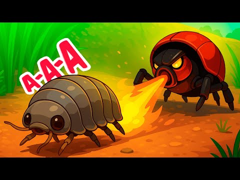 Видео: Возглавь ВОССТАНИЕ НАСЕКОМЫХ! Эта игра тебя удивит! ♦ Isopod A Webbed Spin-off Прохождение