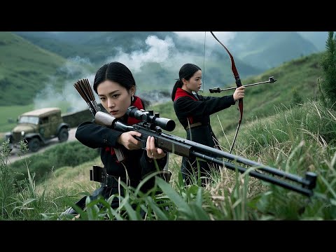 Видео: Китайская женщина-агент убила японского солдата и попала ему стрелой в сердце.