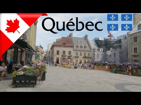 Видео: ВОЖДЕНИЕ в КВЕБЕК-СИТИ, провинция КВЕБЕК, КАНАДА 4K