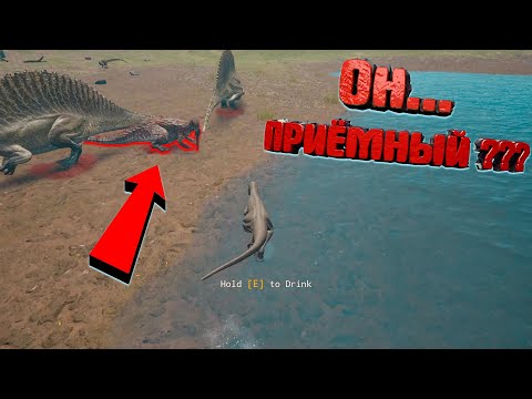Видео: 🦖 Ютарапторы прорывают оборону Спинозавров | The isle 🦖