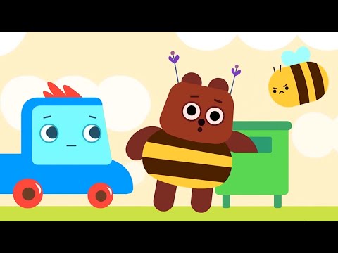 Видео: Голодный мишка – 🚚 Грузовичок Пик ☁️ – Серия 14 | Мультик для детей про машинки