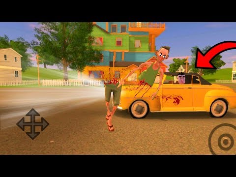 Видео: СБИЛ СОСЕДА МАШИНОЙ! И ОН ОЖИЛ - Angry Neighbour Gameplay