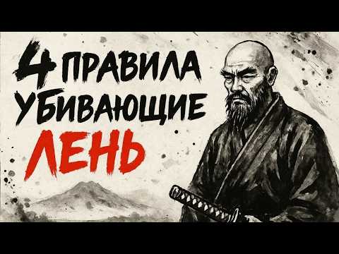 Видео: Эти 4 утренних правила НАВСЕГДА избавят тебя от лени | Система Сюгё-До