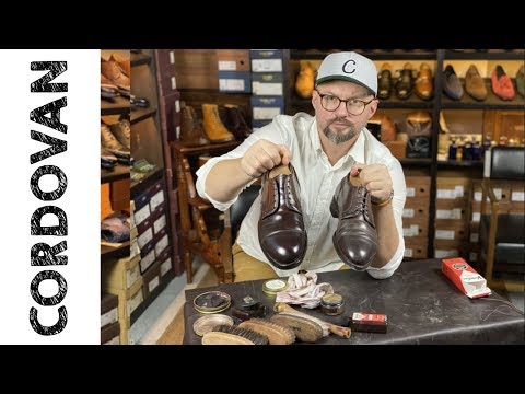 Видео: Cordovan (кордован) – как ухаживать за обувью