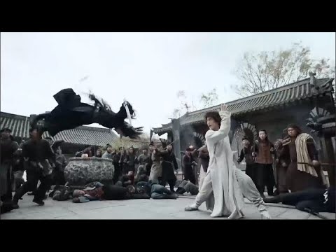 Видео: Сюй Чжу слишком силен, один человек против всех мастеров боевых искусств.