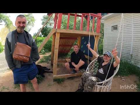 Видео: Ломаем стену магазина, Вся банда в сборе с самого утра, на деревне нет воды'