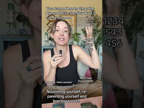 Видео: Вы пришли сюда, чтобы очистить старое и написать новое (полная версия) #oraclereading #tarotreading