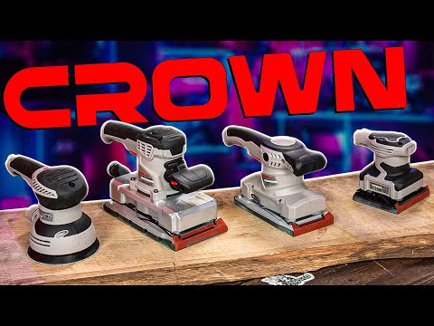 Видео: Сетевые шлифмашины CROWN