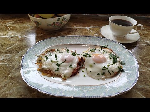 Видео: Кабачково - сырные гнезда. Для тех кто любит полезные завтраки.