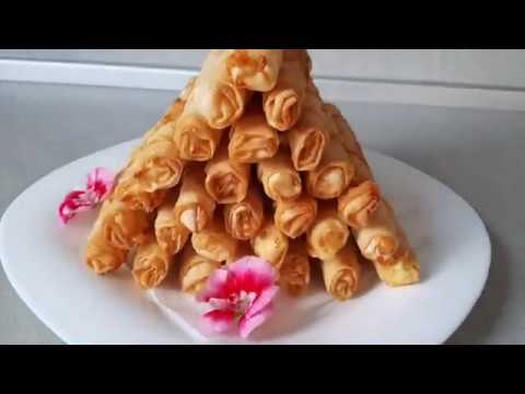 Видео: Xрупкави и вкусни пурички със сирене