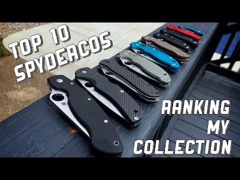 Видео: 10 лучших ножей Spyderco