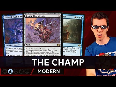 Видео: 😏 Лучшая колода в стиле модерн? 😏 - 🔵🔵🔵 - Mono-Blue Belcher - Modern