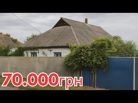 Видео: БУДИНОК в СЕЛІ ЗА 70тис грн РІЧКА в городі
