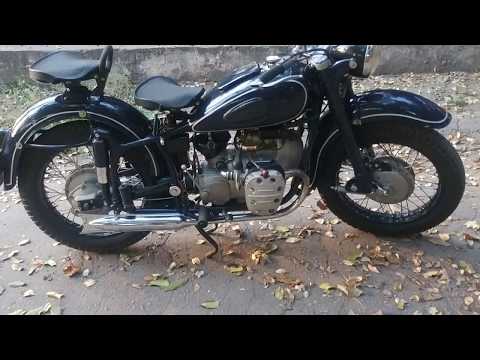 Видео: КМЗ К-750 1961г.в. Электронный реле-регулятор 6 вольт. Motorcycle KMZ K-750 1961.