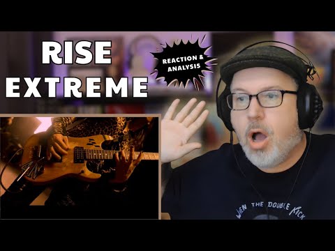 Видео: Нуно Беттанкур разрывает моё лицо в песне RISE группы EXTREME | Первое прослушивание/Реакция/Анализ