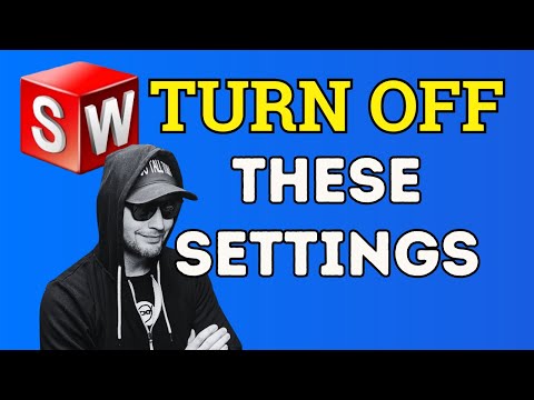 Видео: Раздражающие настройки SolidWorks