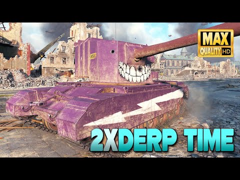 Видео: FV4005 и FV215b (183): Захватывающие игры - World of Tanks