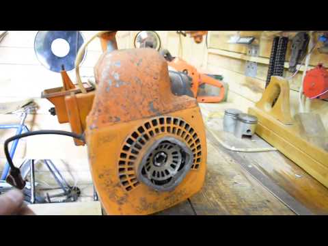 Видео: Бензопила  Урал Электрон.Обзор и запуск.