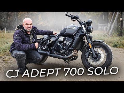 Видео: Неоднозначный и очень интересный китайский мотоцикл CJ Adept 700 Solo | Два колеса