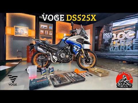 Видео: ⚡VOGE 525 DSX⚡ Maintenance Відеоінструкція по обслуговуванню.
