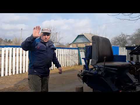 Видео: Ремонт саморобного тракторця