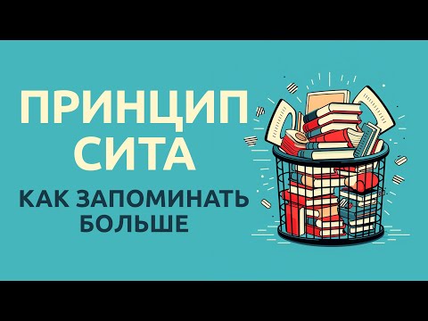 Видео: Методика запоминания| Восприятие информации