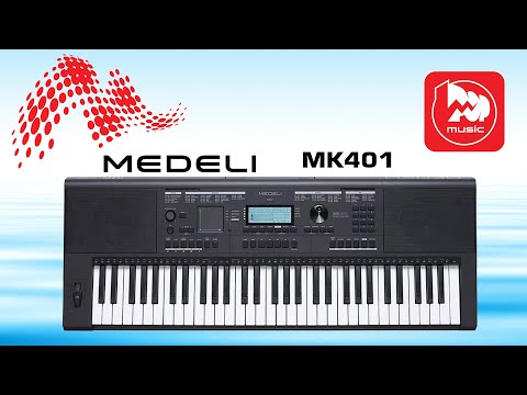 Видео: Функциональный синтезатор для дома MEDELI MK401