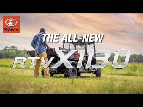 Видео: Kubota RTV-X1130: никто не доставит его лучше!