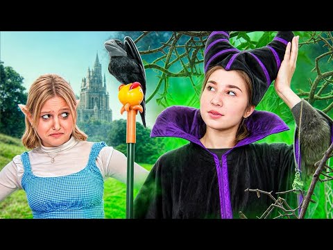 Видео: МАЛЕФИЦЕНТ у стварном животу! | Грдана: Зла вила на српском!