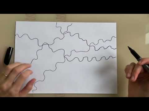 Видео: КАК ПРАВИЛЬНО РИСОВАТЬ НЕЙРОГРАФИЧЕСКУЮ ЛИНИЮ.