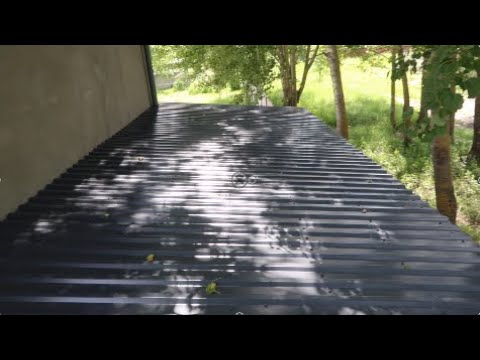 Видео: Оригинальная технология быстро построить дом ч.5 Профнастил