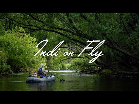 Видео: Форель плывёт! 2 дня дрейфа по реке Инди | Рыбалка нахлыстом по NRS Boundary 100