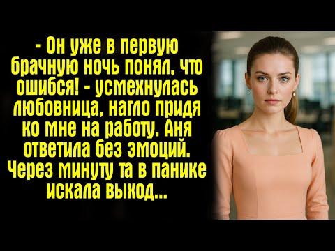 Видео: — Он уже в первую брачную ночь понял, что ошибся! — усмехнулась любовница, нагло придя ко мне на...