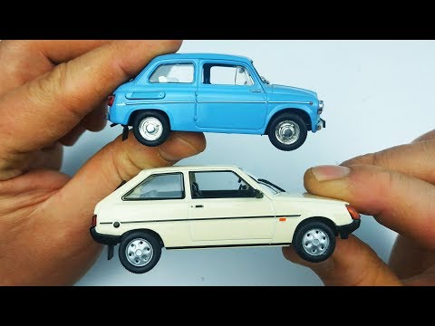 Видео: Модельки ЗАЗ Запорожец и Таврия масштаб 1/43. Про машинки.