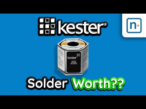 Видео: Лучше ли припой Kester?