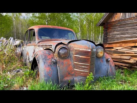 Видео: Простоял 15 лет в огороде . Москвич 400