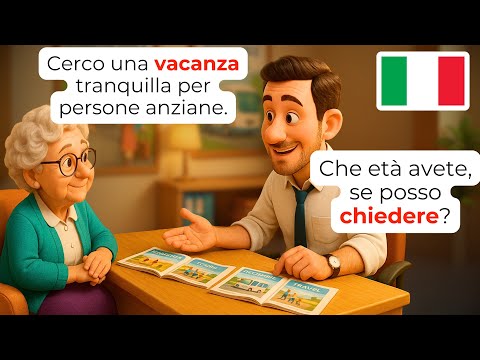 Видео: Говорите как местный: 15 Разговоров в Туристическом Агентстве | A1-A2 | Учите Итальянский