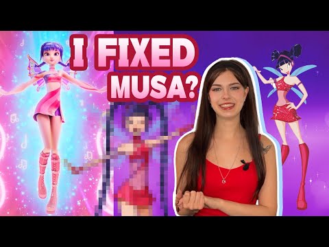 Видео: Редизайн МУЗЫ из WINX CLUB