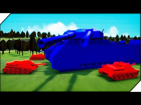 Видео: ОГРОМНЫЙ НЕМЕЦКИЙ СУПЕР ТАНК. Компания за СССР # 3 - Игра Total Tank Simulator Demo 4 прохождение