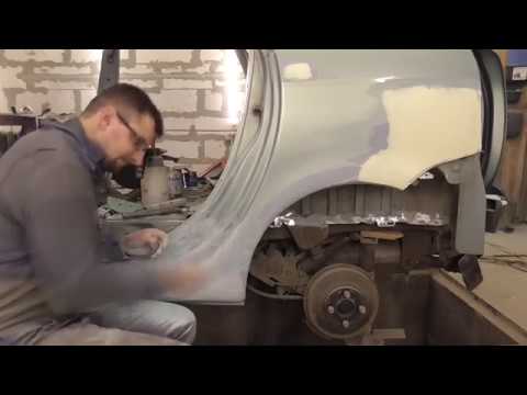 Видео: Citroen Xsara Picasso часть 2, Подготовка к покраске, пораска