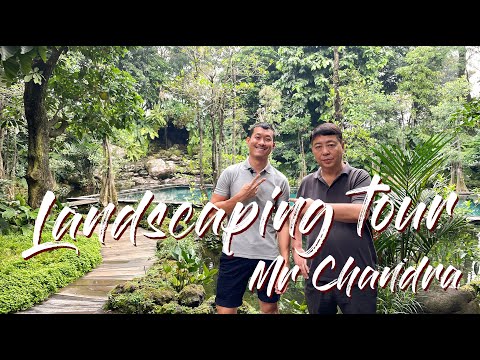 Видео: Жизнь в ботаническом раю! Экскурсия по красивым ландшафтным домам с акваскейпом в Чандре, Индонезия