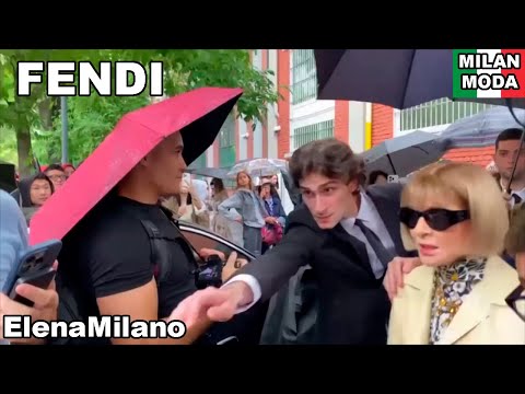 Видео: Гости Fendi и уличный стиль на неделе моды в Милане 🇮🇹 #италия #милан #мужскаянеделя #шорты