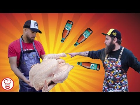 Видео: Целиковая курица в крутом маринаде