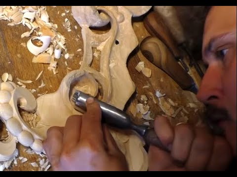 Видео: asmr carving резьба без комментариев!