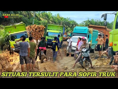 Видео: Самая сложная ситуация!! Дороги скользкие, все водители грузовиков смятении,чуть не переворачиваются