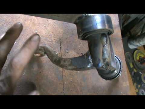 Видео: Передня балка, рульове мінітрактор №3