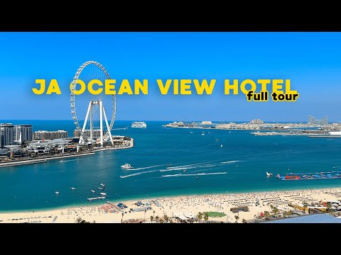 Видео: Отдых в Дубае | JA Ocean View Hotel 5* | Эксклюзивный обзор отеля на Джумейра Бич | 4K